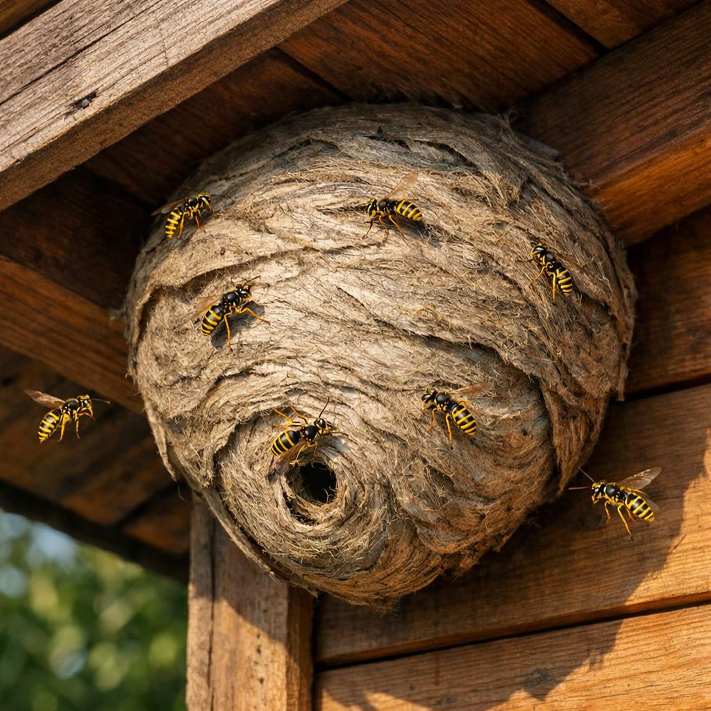 Frelons, guêpes et abeilles : que faire face à un nid ?