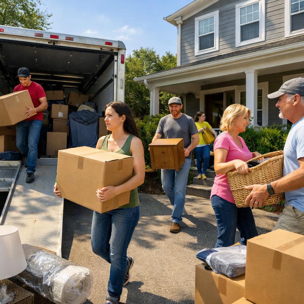Organiser le jour J du déménagement sans stress