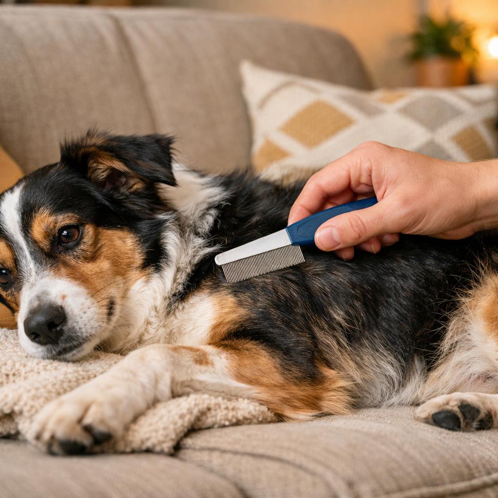 Puces et tiques dans la maison : prévention et traitement