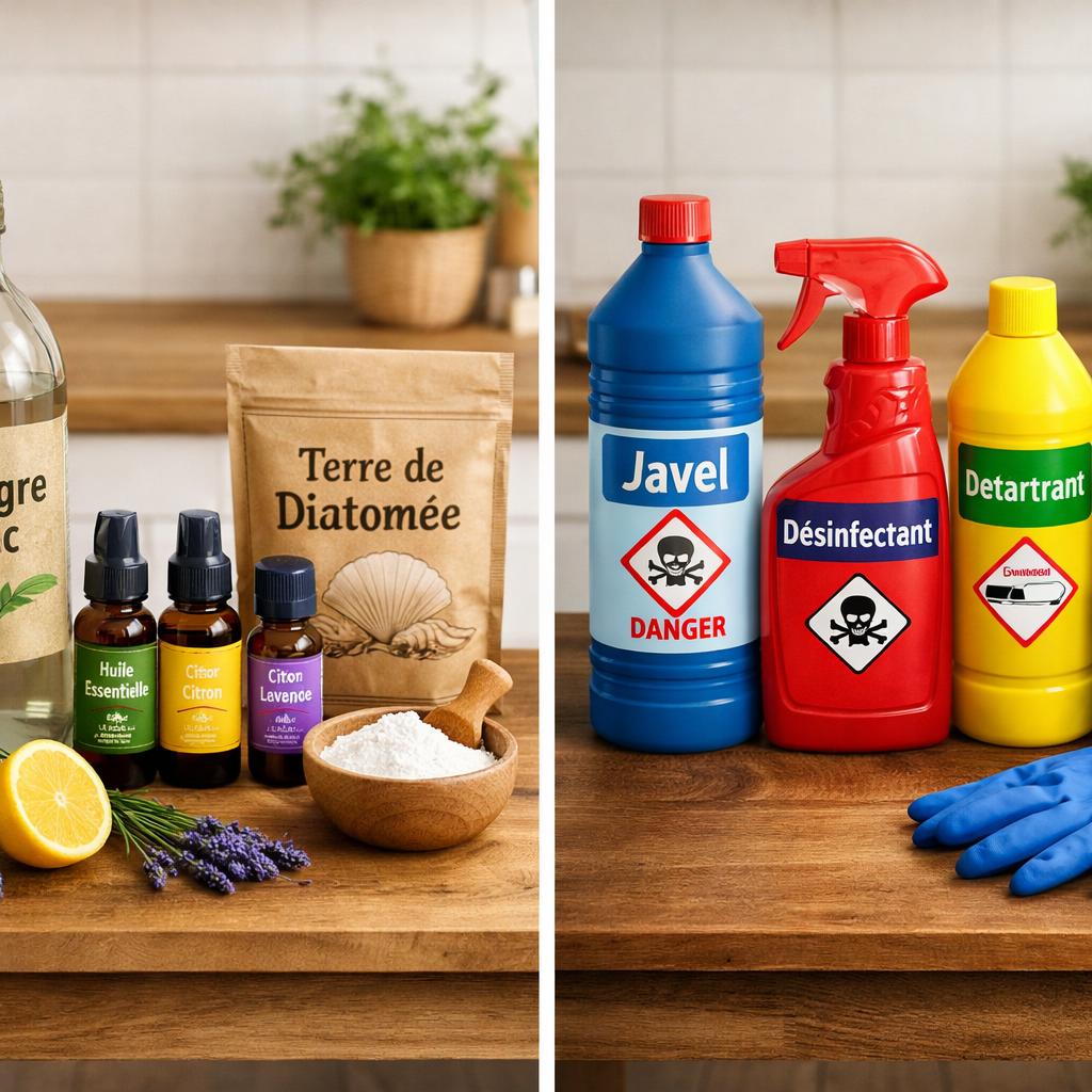 Traitements naturels vs chimiques contre les nuisibles