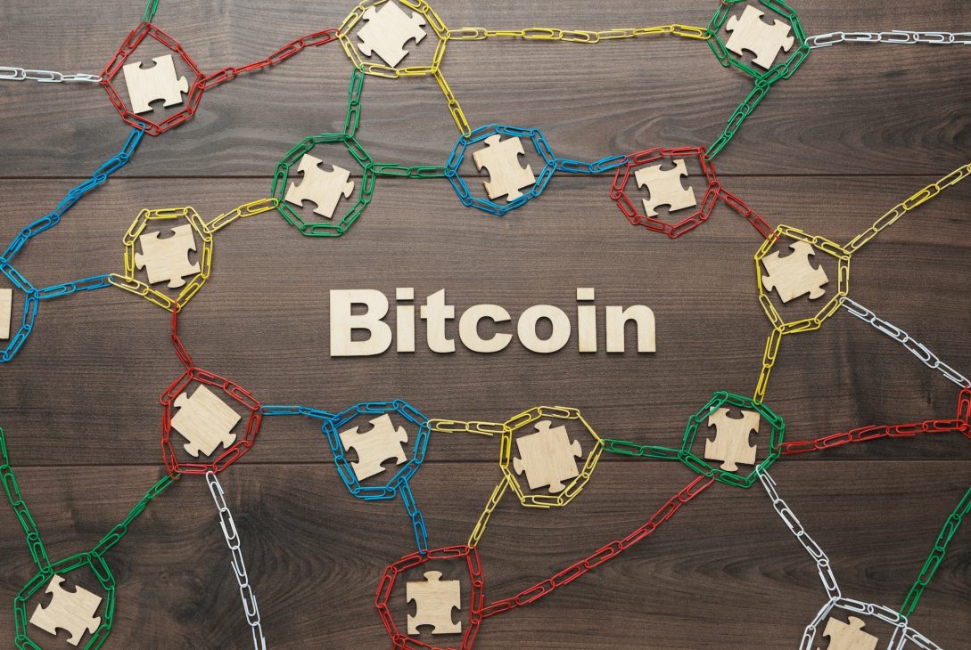 Bitcoin And Blockchain Concept